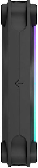 Fractal Design Momentum 12 Case Fan 120mm (62.44cfm) with RGB Lighting 3pcs