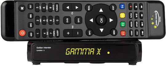 Golden Interstar Gamma X Full HD Ψηφιακός Δέκτης Mpeg-4 Full HD (1080p) Συνδέσεις HDMI / USB