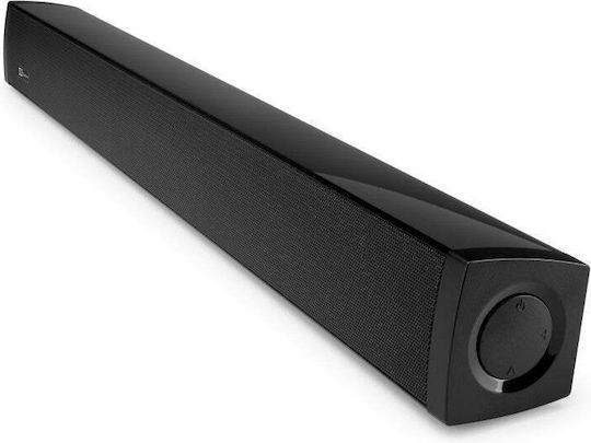 Telesystem TS5430W Soundbar 2.0 Bluetooth και HDMI 30W με Τηλεχειριστήριο Μαύρο