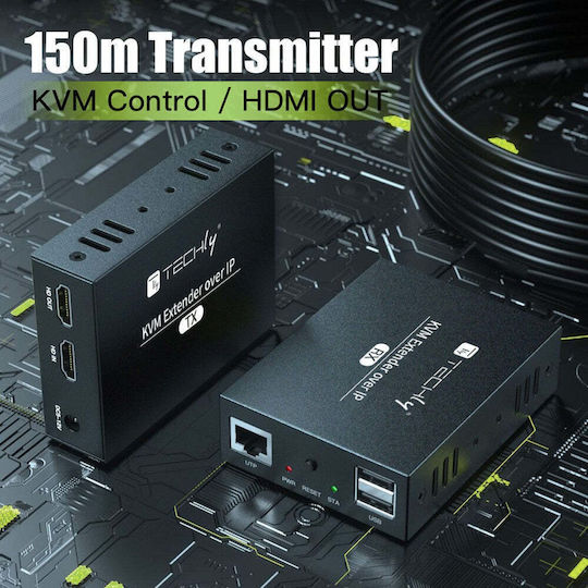 Techly Hdmi-kvm3r KVM & Data Switch