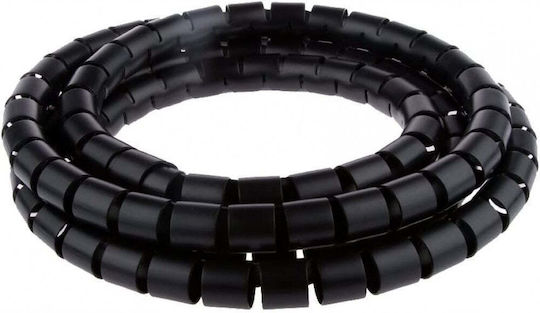 Techly Cable Spiral Tubes 25mm 20m Black 1 Piece