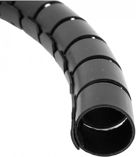 Techly Cable Spiral Tubes 25mm 20m Black 1 Piece