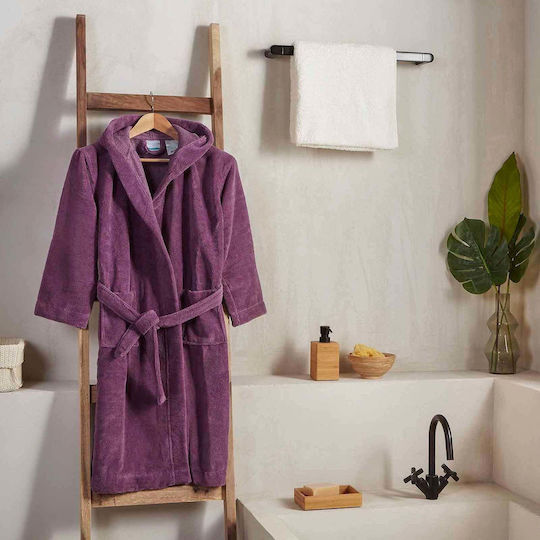Waverly Kids Bathrobe Grape Jam Hooded Waverly Kids Bathrobe Grape Jam Hooded