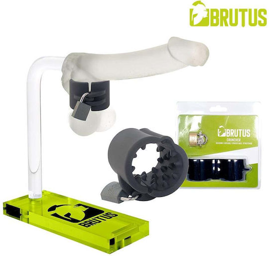Brutus Cruncher Silicone Lockable Spiked Ball Stretcher
