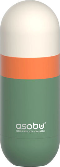 Asobu Sticlă Termos Oțel inoxidabil 420ml Multicolor