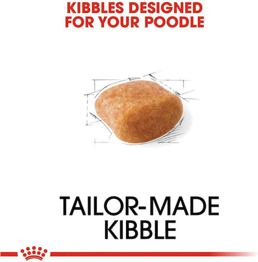 Royal Canin Poodle 1.5kg Dry Food for Adult Dogs with Poultry