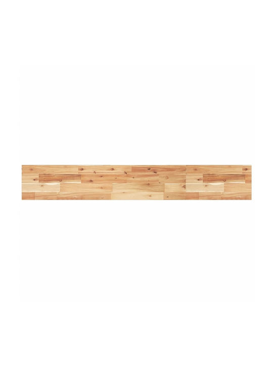 vidaXL Raft De Bibliotecă Rectangular Din Lemn Masiv Verde 160x20x2cm 3279521 3 Bucăți