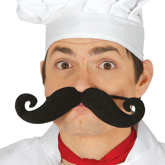 Large Twisted Mexican Mustache 21.5cm #gu_11950