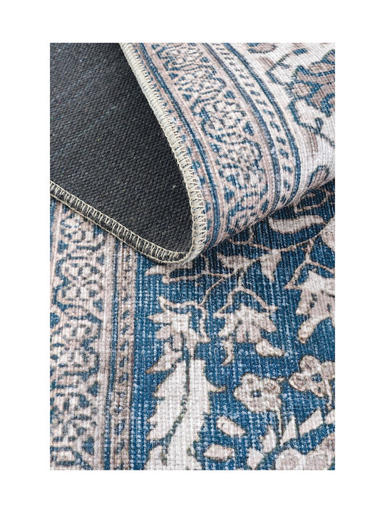 SteweHome Set Of Blue Kids Rugs 75x300cm Thickness 90mm
