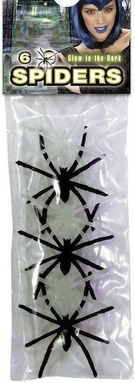 Carnival Αράχνη Black for Halloween 6pcs