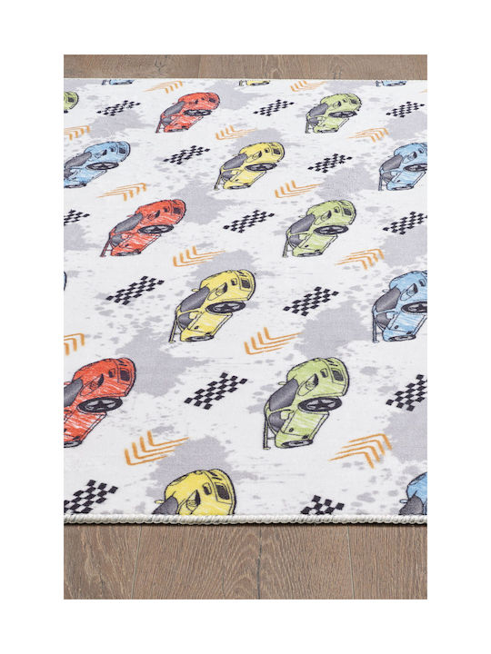 SteweHome Kinderteppich Weiß 140x200cm Dicke 60mm