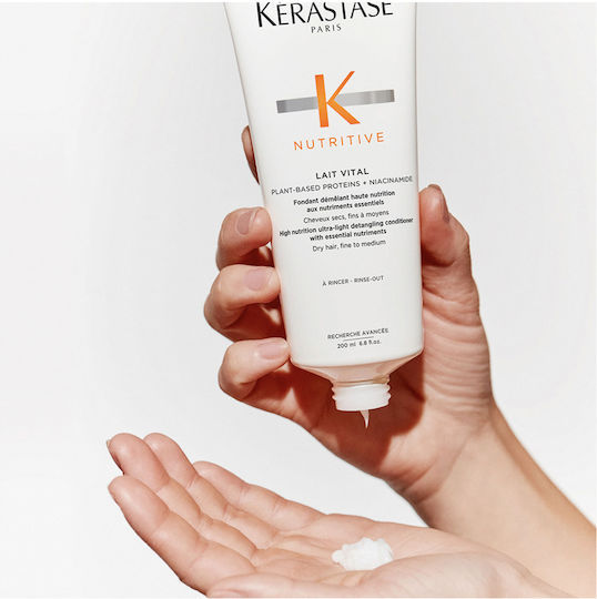 Kérastase Nutritive Lait Vital Conditioner Reconstruction/Nourishment for Dry Hair 200ml