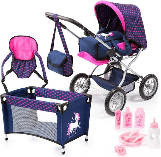 Bayer Design Cărucior pentru Păpuși Design Kombi Dolls Pram