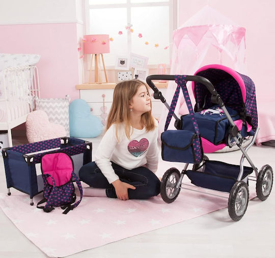 Bayer Design Cărucior pentru Păpuși Design Kombi Dolls Pram
