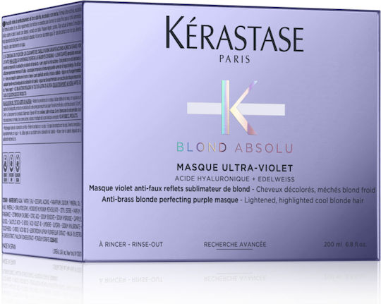 Kérastase Blond Absolu Ultra-Violet Hair Mask for Color Protection with Hyaluronic Acid 200ml