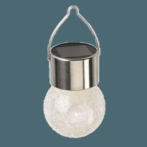 Modee Lighting Σετ 12 Κρεμαστά Ηλιακά Φωτιστικά Φανάρια Ψυχρό Λευκό 8000K με Φωτοκύτταρο IP44 9x9x11εκ.