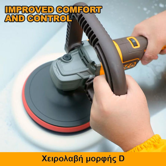 Ingco Пeристpов ĸи Aлoифaдop Brushless 20V с Регулиране на Обороти