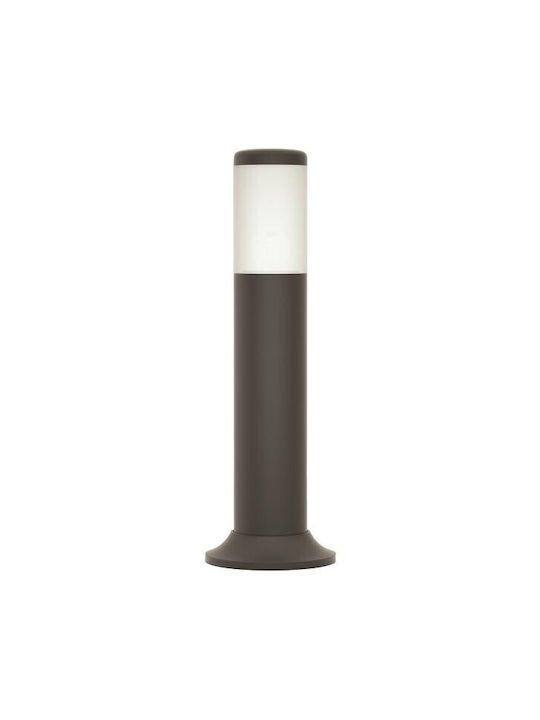 Eurolamp Φωτιστικό Κολωνάκι Εξωτερικού Χώρου 40W IP54 για Ντουί E27 Μαύρο
