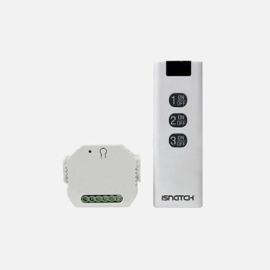 iSnatch Smart Switch Wi-Fi & RF 10A με Τηλεχειριστήριο