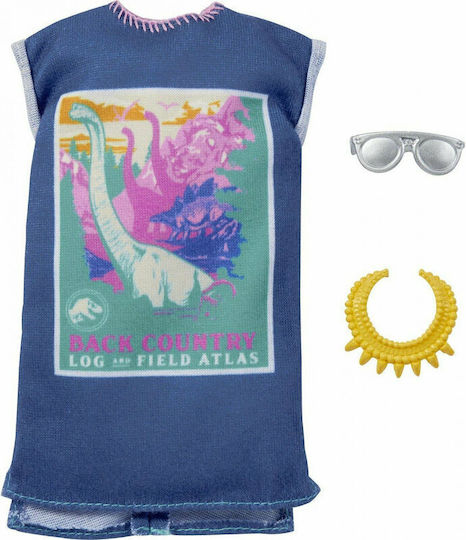 Barbie Jumpsuit Shorts Doll Clothes Jurassic World, Jumpsuit Shorts for 3+ years+ Years