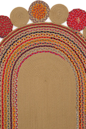 SteweHome Wohnzimmer Teppich Sommer Koralle 100x200cm SteweHome Wohnzimmer Teppich Sommer Koralle 100x200cm