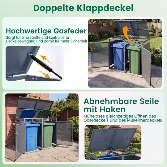 Costway Waste Bin Frame