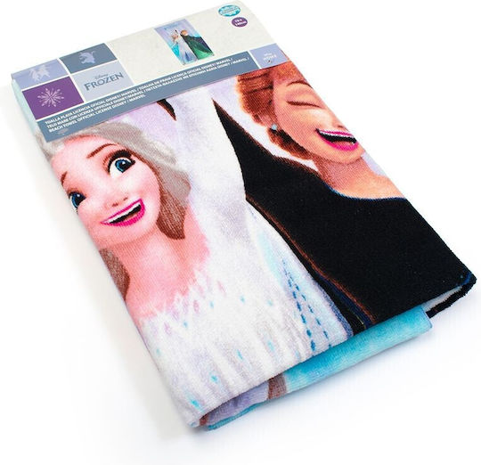Πετσέτα Θαλάσσης Quick Dry Disney Home Frozen 183 70x140 Lilac-ice Blue 100% Microfiber