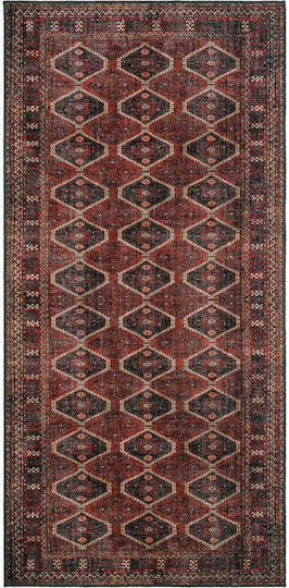 SteweHome Χαλί Ορθογώνιο Μπορντό 95x200cm