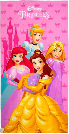 Quick Dry Beach Towel Disney Home Princess 191 70x140 Baby Pink 100% Microfiber