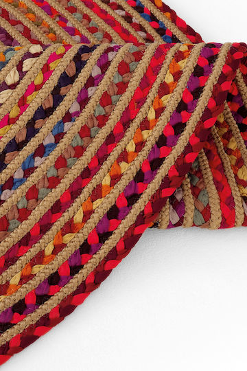 SteweHome Wohnzimmer Teppich Sommer Korallenfarben 80x300cm SteweHome Wohnzimmer Teppich Sommer Korallenfarben 80x300cm