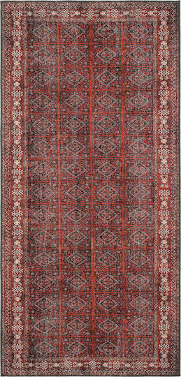 SteweHome Χαλί 75x230cm Μπορντό SteweHome Χαλί 75x230cm Μπορντό