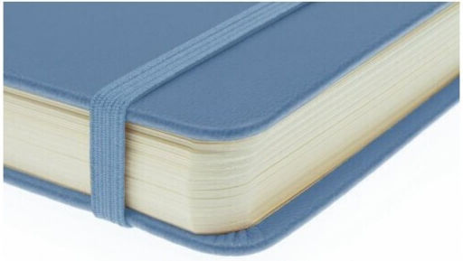Sketchbook A4 Sky Blue 140gr 160 Pages Elastic Band Hard Cover Kangaro