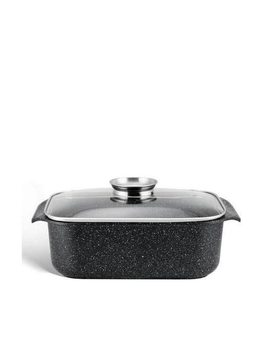Edenberg Rectangular Aluminum Dutch Oven 6.5lt 3 Pieces