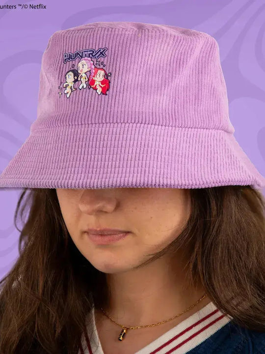 Cinereplicas Kids' Hat Bucket Fabric Pink