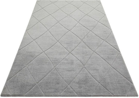 SteweHome Teppich Flur Grau 80x150cm