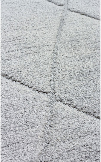 SteweHome Teppich Flur Grau 80x150cm