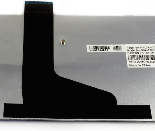 Toshiba Satellite C855 Бяла Лаптоп Клавиатура