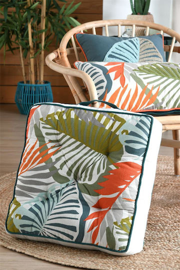 Zierkissen Tropical Leaves 45x45cm