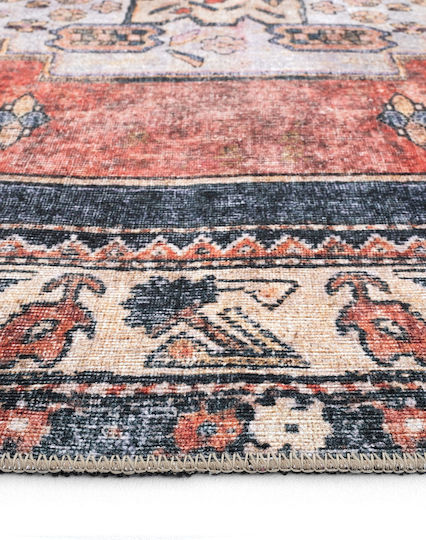 SteweHome Χαλί Ορθογώνιο Πορτοκαλί 95x300cm