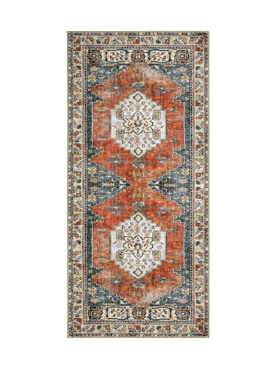 SteweHome SteweHome Wohnzimmer Teppich Rechteckig Orange 95x300cm