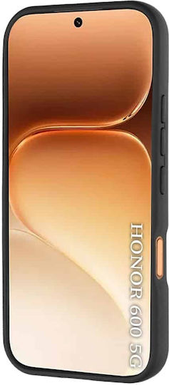 Techsuit Glinth Umschlag Rückseite Schwarz Honor 600