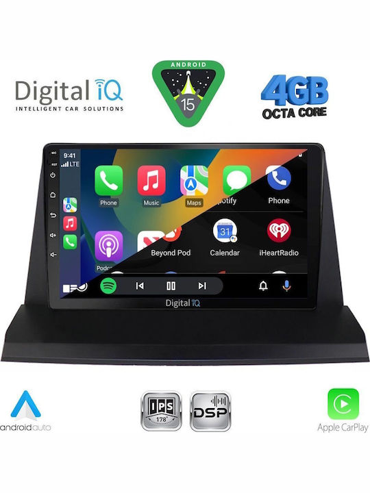 Digital IQ Car Audio System for Lexus NX 2014-2022 (Bluetooth/USB/WiFi/GPS/Apple CarPlay/Android Auto) with 9" Touch Screen