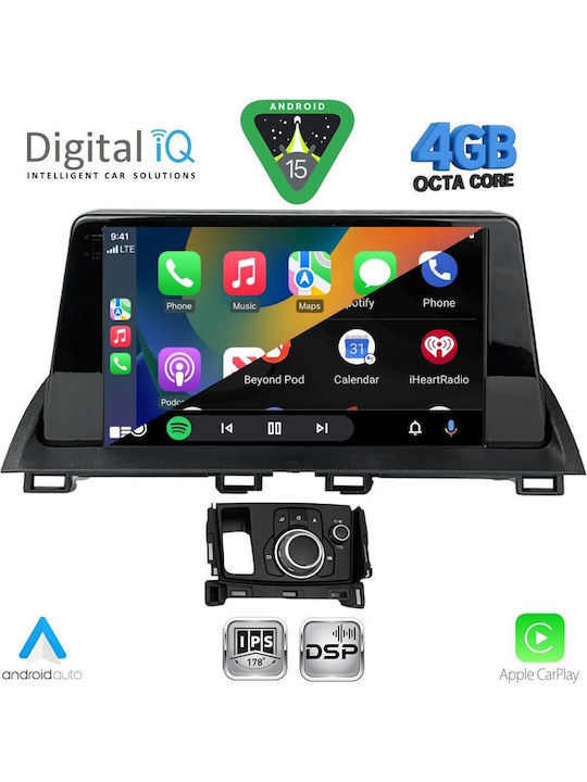 Digital IQ Car Audio System for Mazda CX-4 2014 with Touch Screen 9" Digital IQ RSG 6386 CPA Bluetooth USB Wi-Fi GPS Apple CarPlay Android Auto