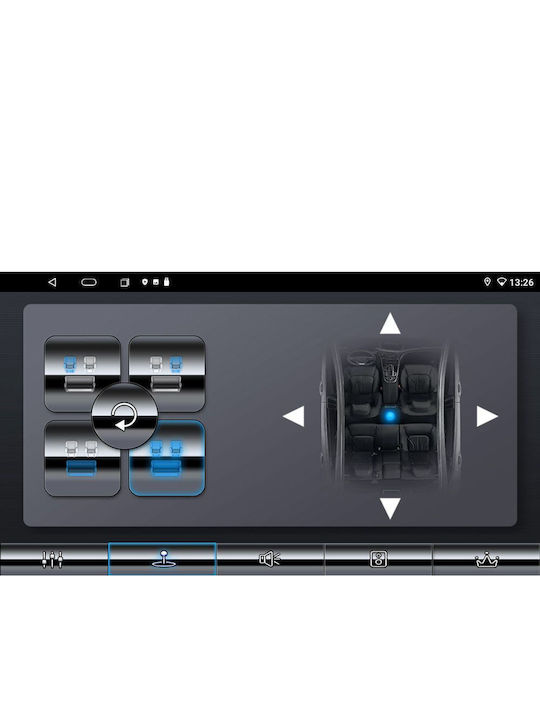 Digital IQ Ηχοσύστημα Αυτοκινήτου για Renault Clio 2016-2019 (Bluetooth/USB/WiFi/GPS/Apple-Carplay/Android-Auto) με Οθόνη Αφής 10"
