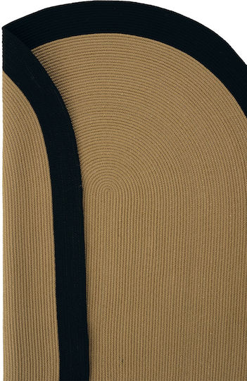 SteweHome Handmade Kids Rug Brown By Meter Width 80cm 80x300cm Thickness 60mm