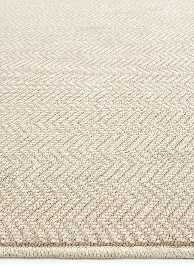 SteweHome Kinderteppich Beiges nach Meter Breite 80cm 80x250cm Dicke 60mm