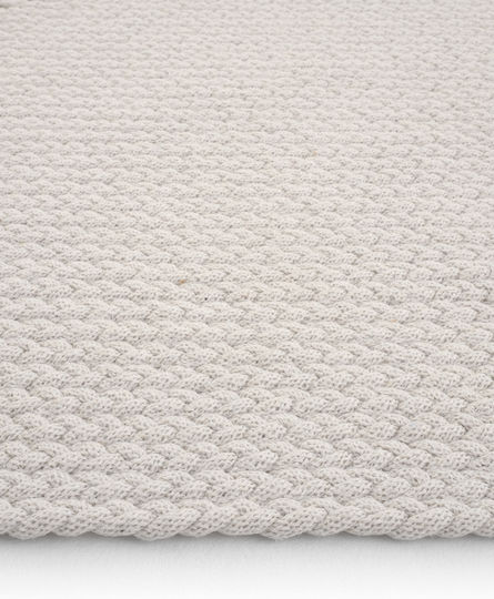 SteweHome Kids Rug White By Meter Width 80cm 80x300cm Thickness 60mm