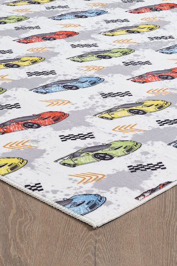 SteweHome Kids Rug White By Meter Width 140cm 140x220cm Thickness 60mm