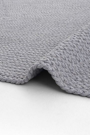 SteweHome Παιδικό Χαλί Γκρι Με το Μέτρο Πλάτους 80cm 80x300cm Πάχους 60mm
