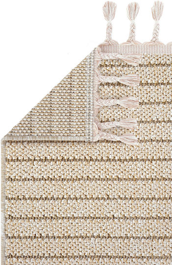 SteweHome Covor Pentru Copii Bej Tăiat La Dimensiune Lățime 80cm 80x150cm Grosime 90mm